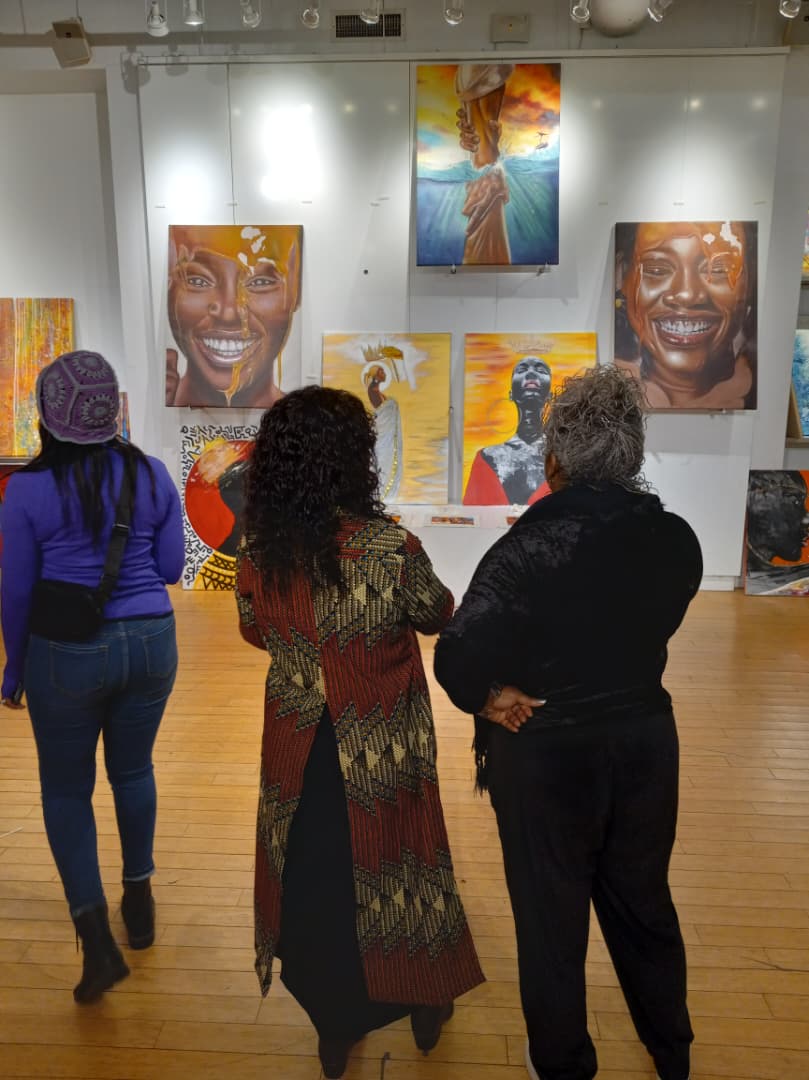 Bondumani Art — studio work