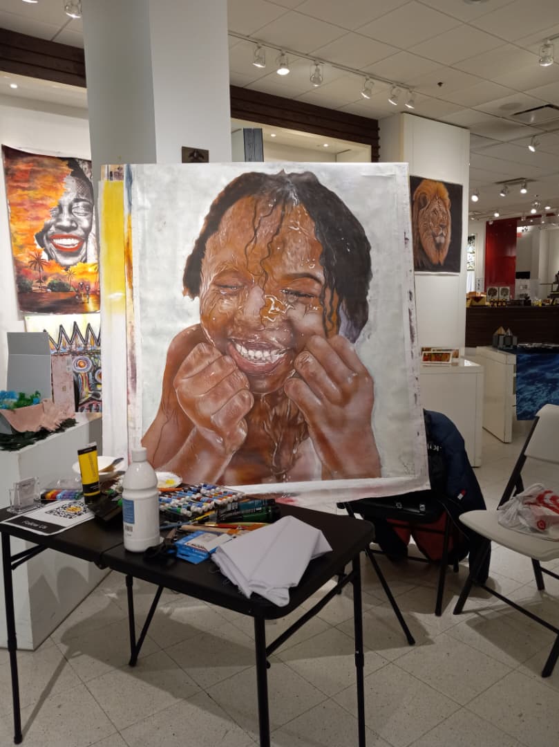 Bondumani Art — studio work