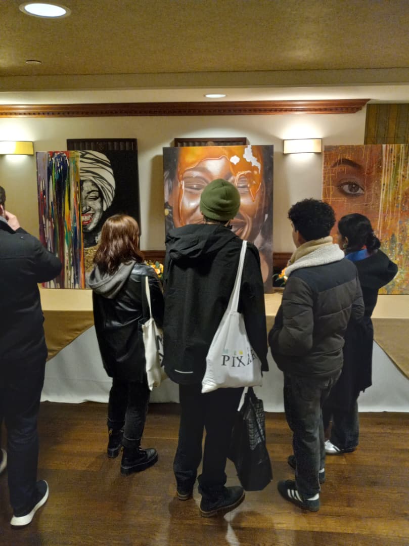 Bondumani Art — studio work